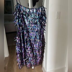 Sparkly size 6 mini dress